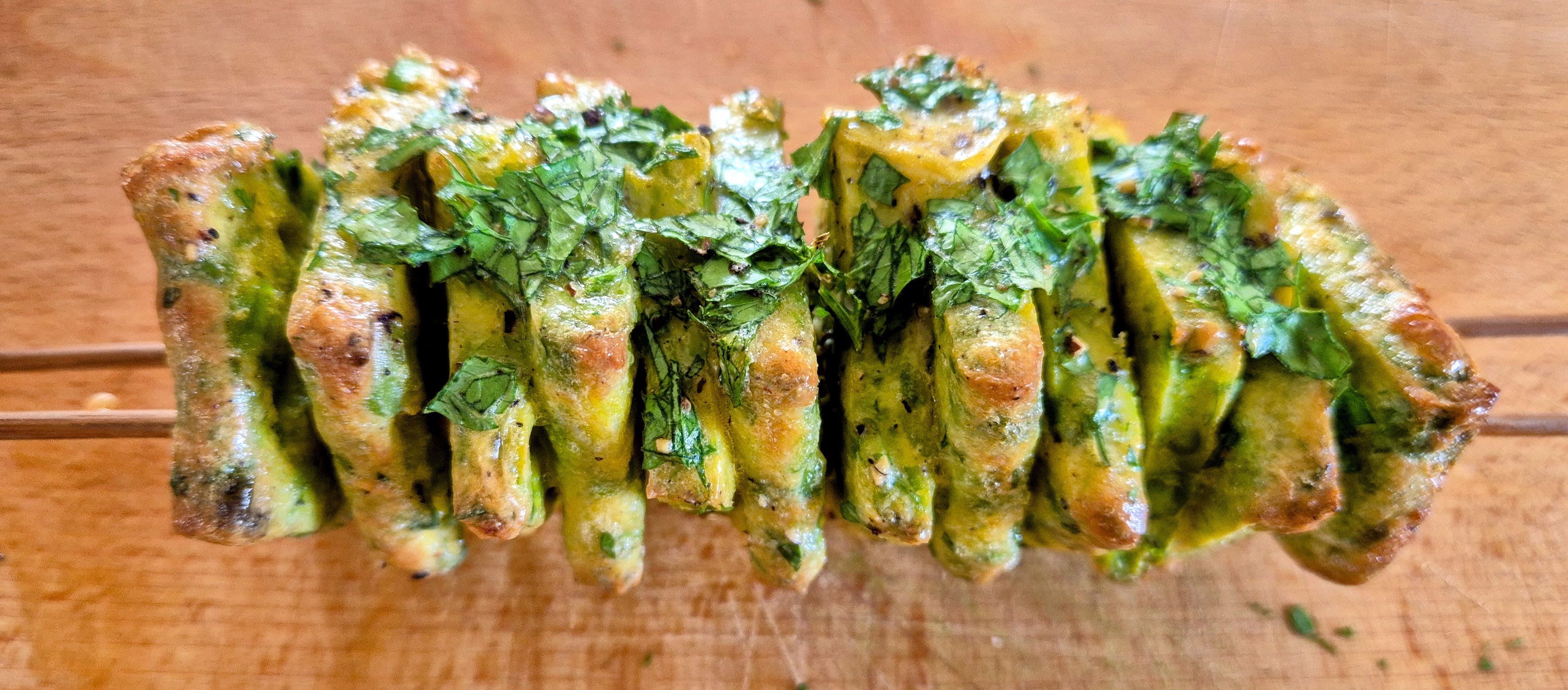 45. Gebratenes Erbsenomelett (Ein gut gerihtlin)